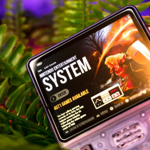 Retrotronix Pocket – Portable Handheld Retro Gaming Console with 20,000+ Classic Games | 3.5” HD Screen, Long Battery Life & Dual Control Joysticks