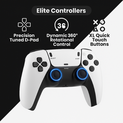 Retrotronix Pro Console – 4K Plug & Play Retro Gaming System (20,000+ Games)