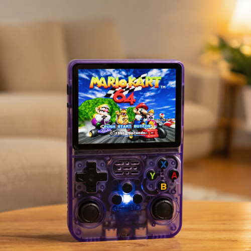 Retrotronix Pocket – Portable Handheld Retro Gaming Console with 20,000+ Classic Games | 3.5” HD Screen, Long Battery Life & Dual Control Joysticks