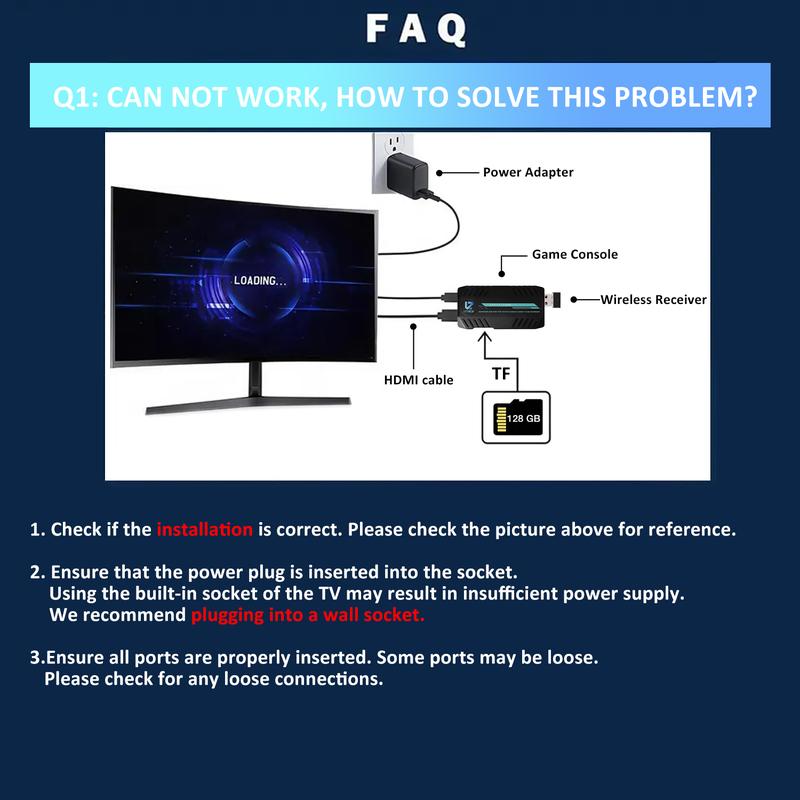 Retrotronix Pro+ 4K Game Stick – 50,000+ Retro Games, 40+ Emulators, 700+ PlayStation 1 Titles & Dual Wireless Controllers